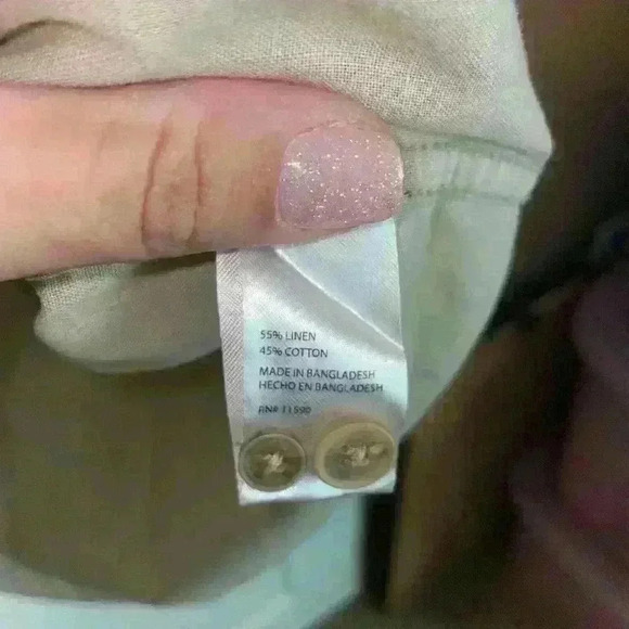 Weatherproof vintage linen long sleeve button down - Picture 4 of 4